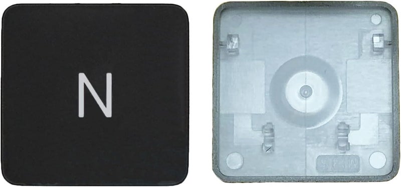 GRMTRV Replacement Individual Key Cap Hinge for MacBook Air 13'' 15'' M3 M4 A3113 A3114 A3240 A3241, 14'' 16'' Pro/Max M4 A3185 A3186 A3401 A3112 A3403 2024-2025 (N) - Image 2
